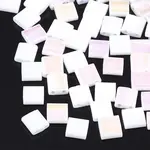 Electroplate Opaque Glass Seed Beads