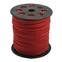 Glitter Powder Faux Suede Cord