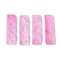 Baking Paint Glass Pendants