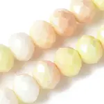 Electroplate Glass Beads Strands