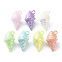 UV Plating Rainbow Iridescent Pendants