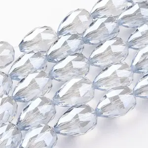 Electroplate Glass Bead Strands