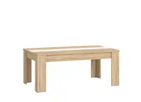 Konferenční stůl prospera - dub sonoma/latte-bílá