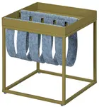 Odkládací stolek hayes - zelená/šedá