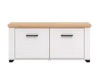 Botník lotta - bílá/dub artisan