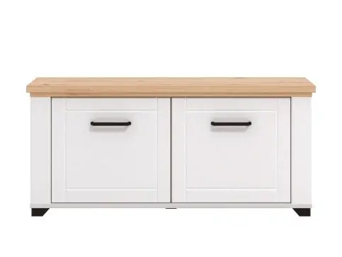 Botník lotta - bílá/dub artisan