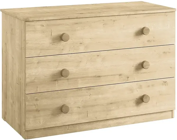 Široká komoda cody - dub světlý