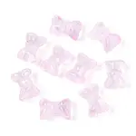 Baking Painted Transparent Glass Beads