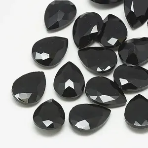 Pointed Back Glass Rhinestone Cabochons