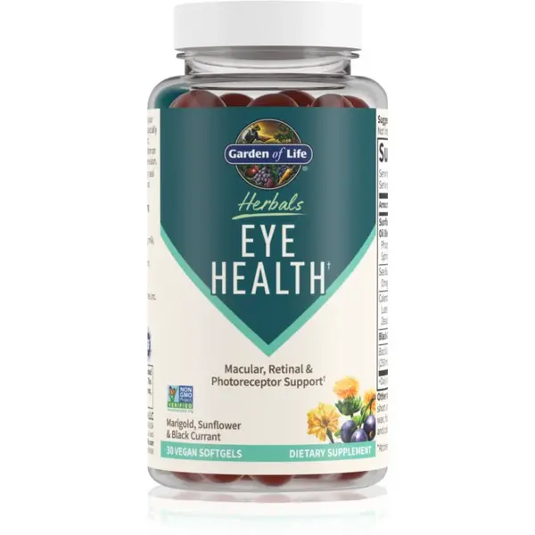 Garden of Life Eye Health mäkké tobolky na podporu zdravia zraku 30 cps