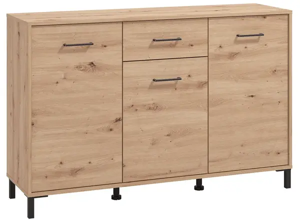 Kombinovaná komoda 3d1z lucida - dub artisan