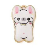 Rack Plating Alloy Enamel Pendants