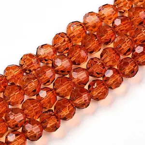 Baking Paint Transparent Glass Beads