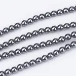 Non-Magnetic Synthetic Hematite Beads Strands
