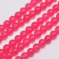 Natural & Dyed Malaysia Jade Bead Strands