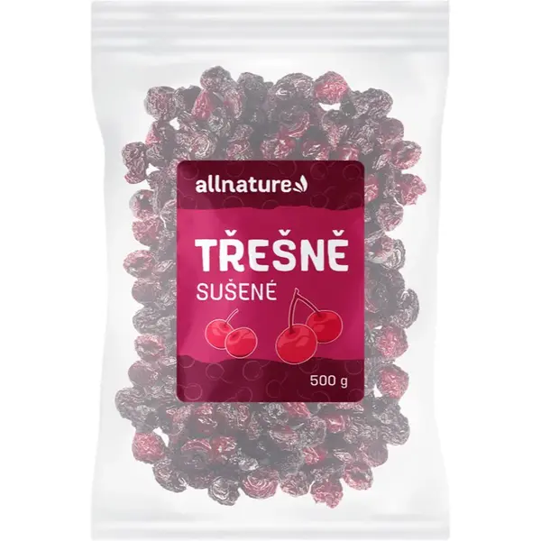 Allnature Třešně sušené sušené ovoce proslazované 500 g