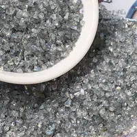 Transparent Electroplate Crushed Glass Craft