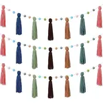 Wool Felt Ball Tassel Garland Banner