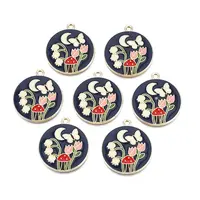 Alloy Enamel Pendants