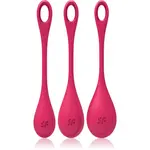 Satisfyer YONI POWER 1 TRAINING vaginálne čapíky Red 3 ks