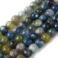 Dyed & Heated Natural Fire Crackle Agate Beads Strands