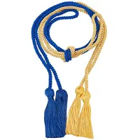 2Pcs 2 Colors Polyester Graduation Honor Rope