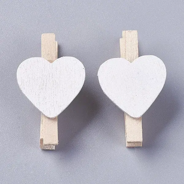 Wooden Craft Pegs Clips