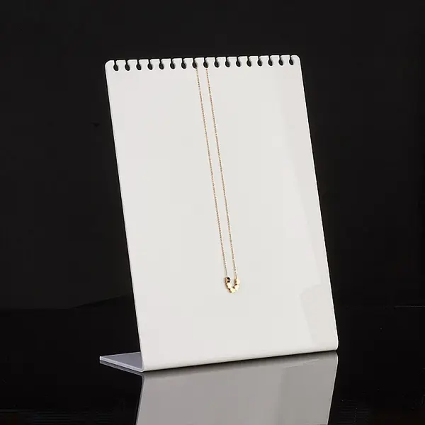 Acrylic Organic Glass Necklaces Displays