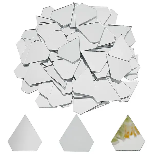 150Pcs Glass Mosaic Pieces