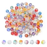120Pcs 8 Colors Glass Beads