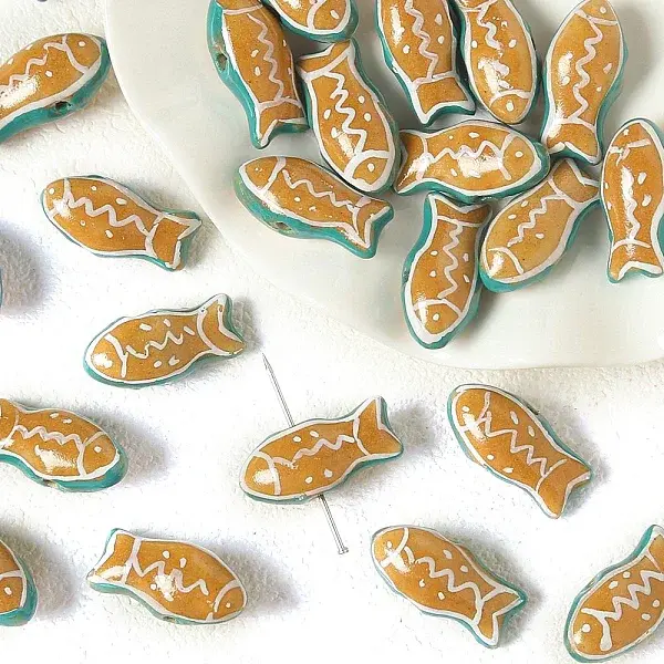 Handmade Porcelain Beads