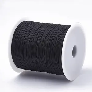 1mm Chinese Knot Macrame Rattail Jewelry Thread Round Nylon Cords