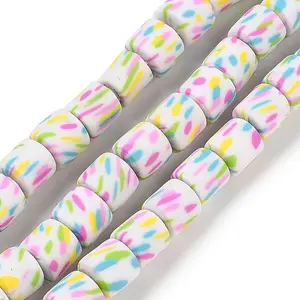 Handmade Polymer Clay Beads Strand