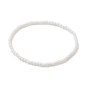 Rond Shell Pearl Beaded Stretch Bracelets for Women