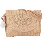 Women's Straw Knitted Bag