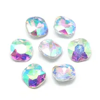 Pointed Back Glass Rhinestone Cabochons