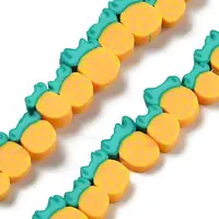 Handmade Polymer Clay Bead Strands