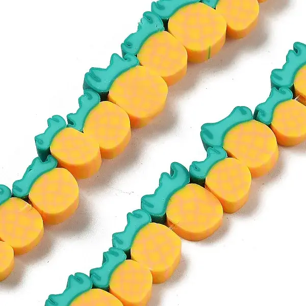 Handmade Polymer Clay Bead Strands