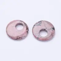 Natural Rhodonite Pendants