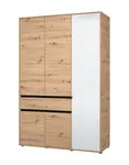 Šatní skříň 140 elmer - dub