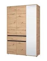 Šatní skříň 140 elmer - dub