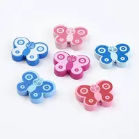 Natural Wood Printed Beads