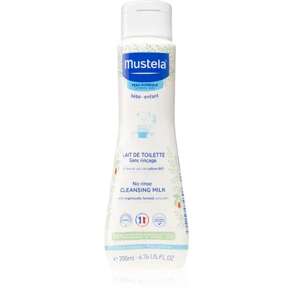 Mustela Bébé čisticí mléko pro děti 200 ml