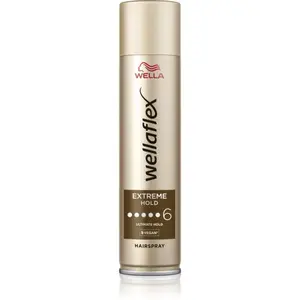 Wella Wellaflex Extreme Hold lak na vlasy s extra silnou fixací pro přirozenou fixaci 250 ml