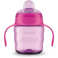 Philips Avent Classic SCF551/03 6 m+ hrnek s držadly Pink 200 ml