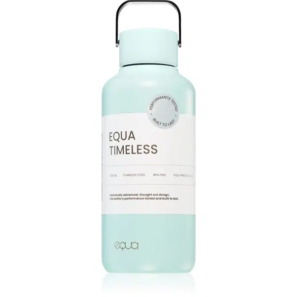 Equa Timeless nerezová láhev na vodu malá barva Splash 600 ml