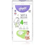 Bella Baby Happy Soft&Delicate Size 4 Maxi jednorázové pleny 8-14 kg 62 ks