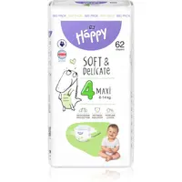 BELLA Baby Happy Soft&Delicate jednorázové pleny Maxi 8-14 kg 62 ks