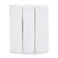 Petite&Mars Moussy látkové pleny Total White 68 x 68 cm 3 ks