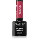 Claresa SoakOff UV/LED Color Balloon Journey gelový lak na nehty odstín Pink 542 5 g